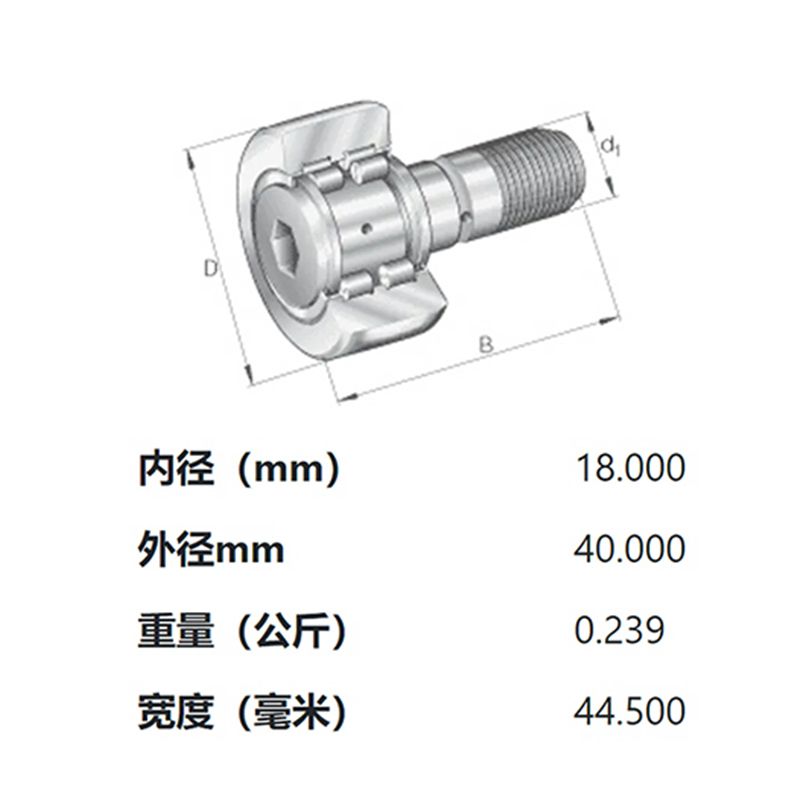 F-229025.04.PWKR 德國(guó)INA進(jìn)口 海德堡印刷機(jī)開牙球軸承 (圖2)